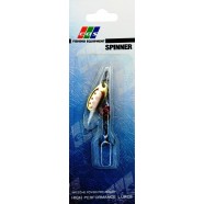 Блешня для риболовлі, обертова, EOS S0032D, вага 3г, колір GS111039